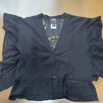 ANNA SUI 블랙 볼레로