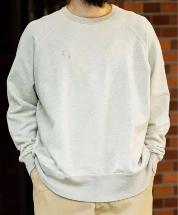 A.PRESSE Vintage Washed Sweat Shirt 22SS