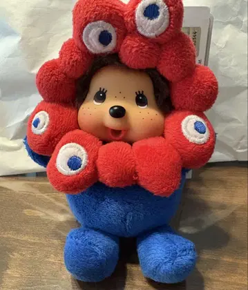 새상품 미야쿠미야쿠 몽치치 콜라보 키링