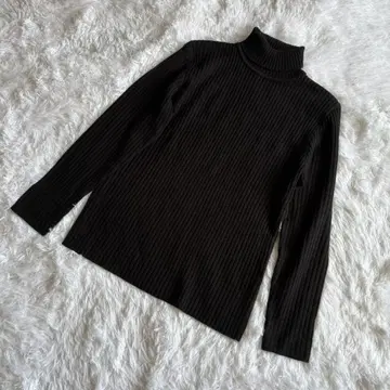 LUNEDI 루네디 터틀넥 니트 블랙 검정 LL XL 남성용