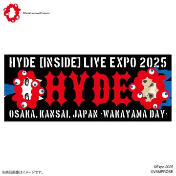 EXPO2025 HYDE 미야쿠미야쿠 콜라보 페이스 타월 오사카 만박