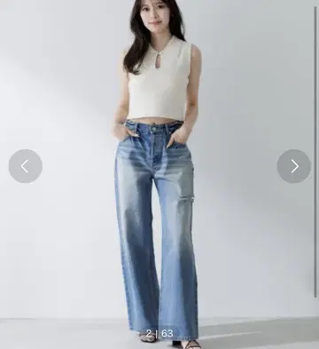 SENEE 완판템 루즈 빈티지 라이크 데님 M 사이즈