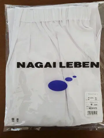 NAGAI LEBEN 흰 옷 M 사이즈 KES1173