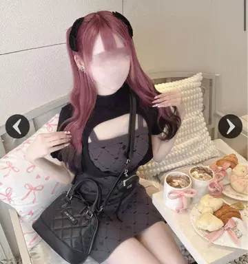 하니뮤 HW 모노그램 앙상블 원피스