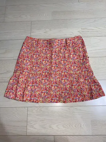 Callaway 꽃무늬 플레어 스커트 M 사이즈