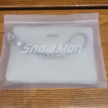 Snow Man 1st Pop Up 미니 파우치
