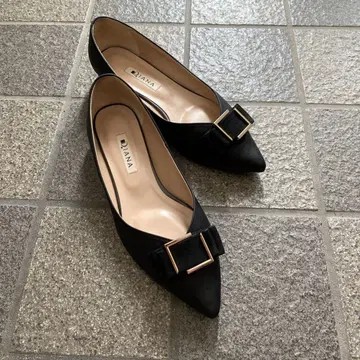 DIANA 리본 펌프스 24.5cm [ 몇 회 착용 ]