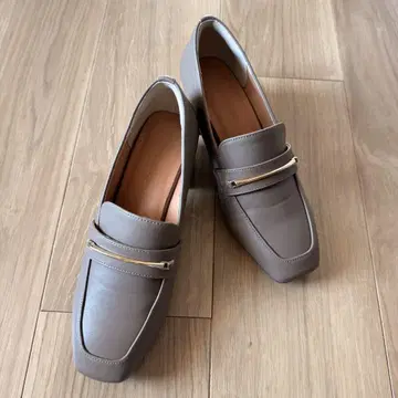 GLOBAL WORK  힐 로퍼 S22-22.5cm