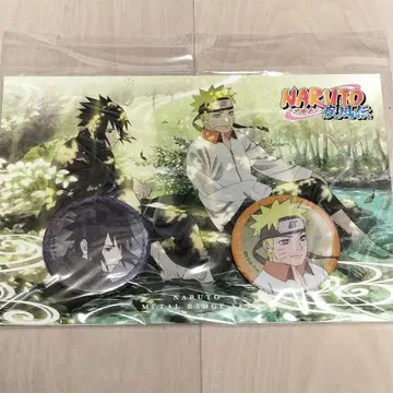 NARUTO 나루토 메탈 배지 세트 우치하 사스케 2025