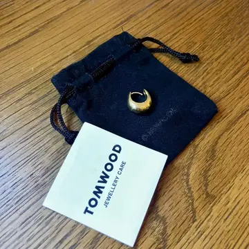 TOMWOOD 톰우드 귀걸이 Ice Hoop Small Gold