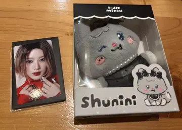 I-dle 슈화 팝업 minini 인형 특전 포토카드 세트