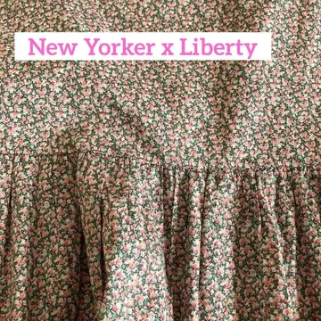 새상품급 NEWYORKER 리버티 플레어 스커트