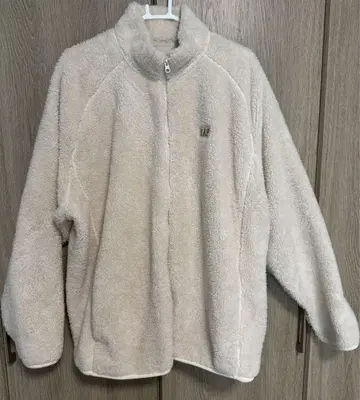 GAP 플리스 자켓 XL 크림색