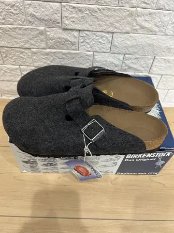 [ 새상품 ] BIRKENSTOCK 보스턴 블랙 44