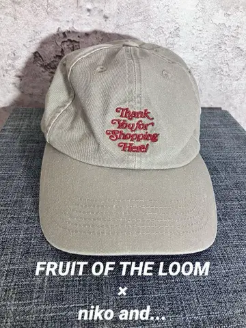 FRUIT OF THE LOOM 니코앤드 콜라보 캡 골프 모자