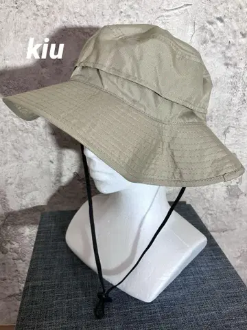 kiu 키우 아웃도어 햇 조정 가능 캡 골프햇 사파리