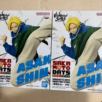 SAKAMOTO DAYS 아사쿠라 신 피규어 2개 세트