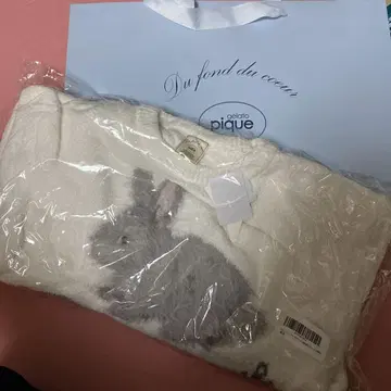 gelato pique 토끼 자수 룸웨어