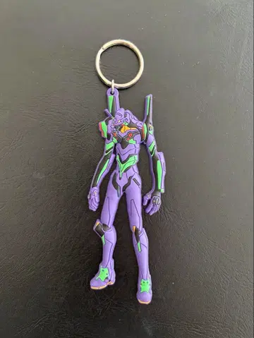 에반게리온 x 맥 하우스 초호기 러버 키링