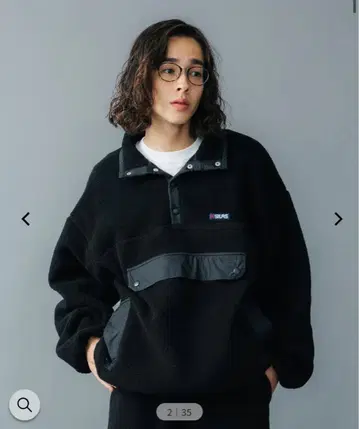 SILAS FLEECE PULLOVER SILAS 플리스 자켓
