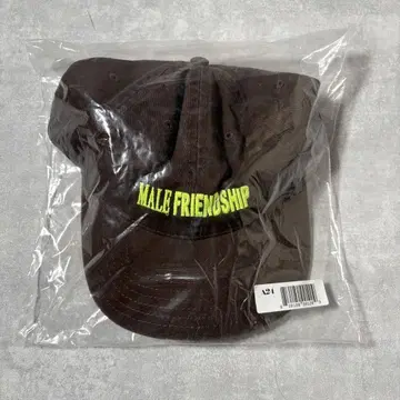 새상품 미사용 A24 Male Friendship 브라운 캡