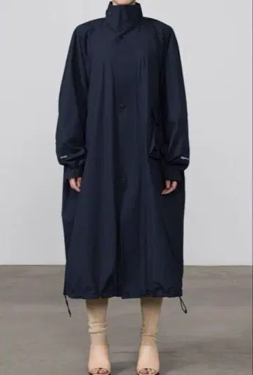 hyke x pertex 밀리터리 코트 size 1