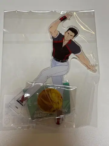 용기 폭발 번 브레이버 번 라운드원 콜라보 아크릴 스탠드 이사미