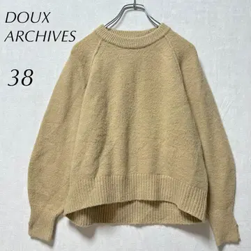 DOUX ARCHIVES 니트 (38) 스웨터 크루넥 베이지