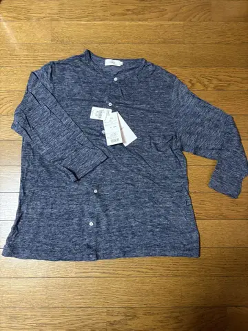 린넨 100% 가디건