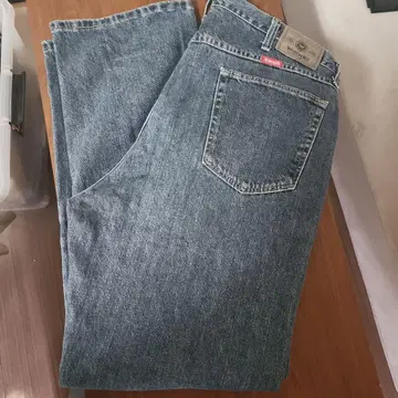 Wrangler 오센틱 청바지 스트레이트 데님