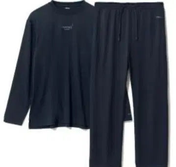 BAKUNE Dry Men's 상하의 세트 긴팔 롱 팬츠 L BLACK