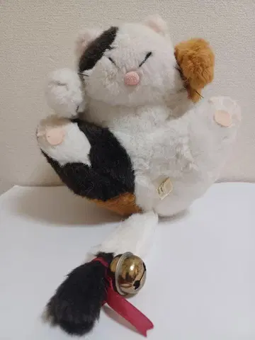 Heart&Heart NAKAJIMA 삼색 고양이 봉제 인형 쇼와 레트로