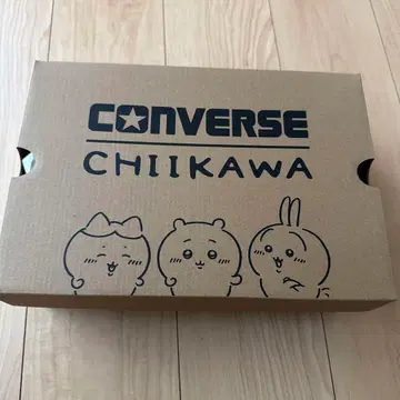 치이카와*CONVERSE 블랙 24cm 하이컷 스니커즈