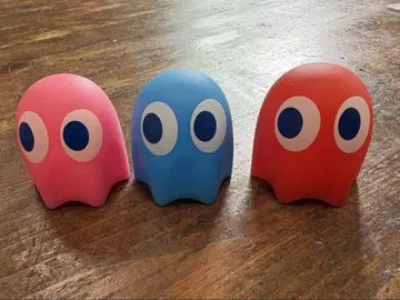 팩맨 라이트 마스코트 PAC-MAN BLINKY PINKY 가챠