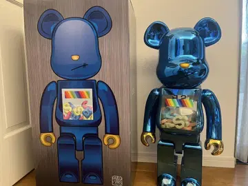 초레어 BE@RBRICK J.S.B. 1000% 메탈릭 블루 피규어