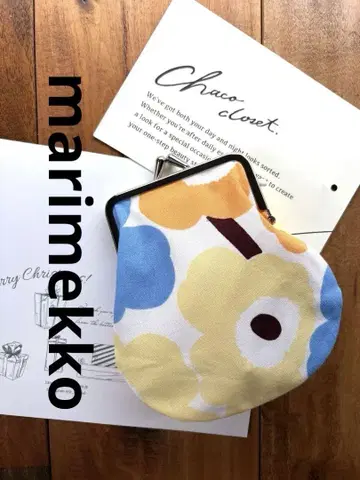 marimekko 마리메꼬 가마구치 파우치