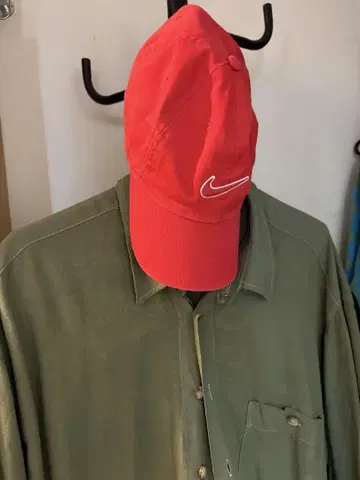 Nike 빨간색 야구 모자