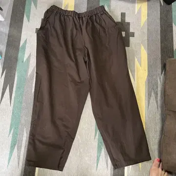 LUEUR 팬츠 브라운