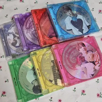 NCTWISH COLOR 주얼 케이스 7종 세트