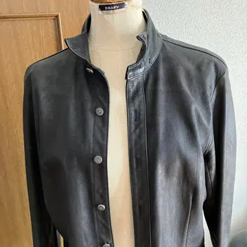 ISAMU KATAYAMA 가죽 셔츠