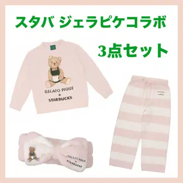 미사용 새상품 Starbucks x gelato pique 콜라보 3세트