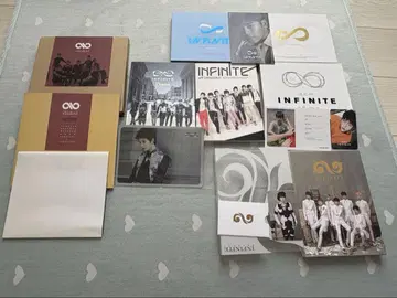 INFINITE 한국판 CD 묶음 판매