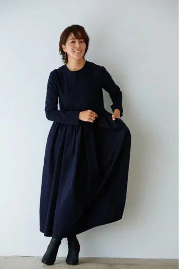 EVERYDAY DRESS long sleeve 네이비