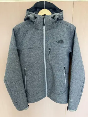 THE NORTH FACE 후드 부착 그레이 아우터