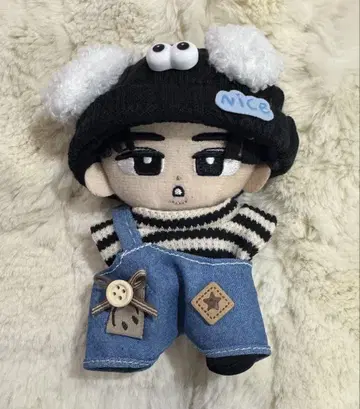 10cm 봉제 인형용 옷 갈아입기 코스튬 스노우  의류 3점 세트