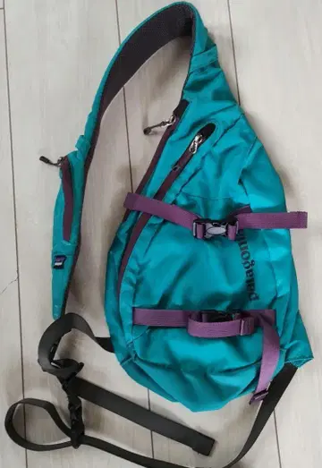 Patagonia 숄더백 터콰이즈