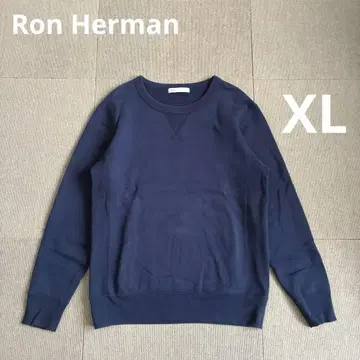 론 헤르만 베이직 맨투맨 네이비 XL 리버스 V 가제트