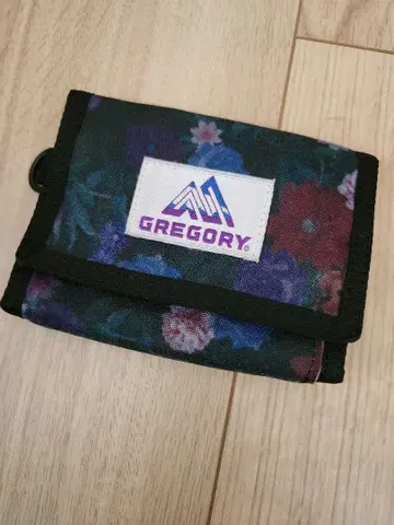 GREGORY x BEAMS BOY 다크 가든 3단 폴더형 지갑