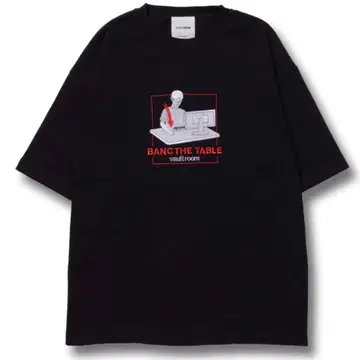 BANG THE TABLE TEE / BLK