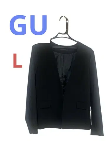 GU/테일러드 자켓/블랙/L 사이즈/여성용/포멀